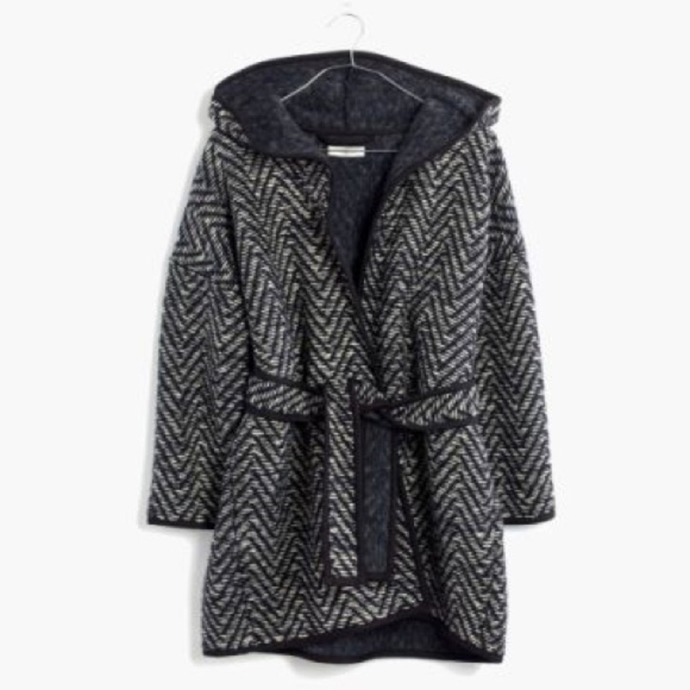 Madewell Herringbone Wrap Jacket XS/S